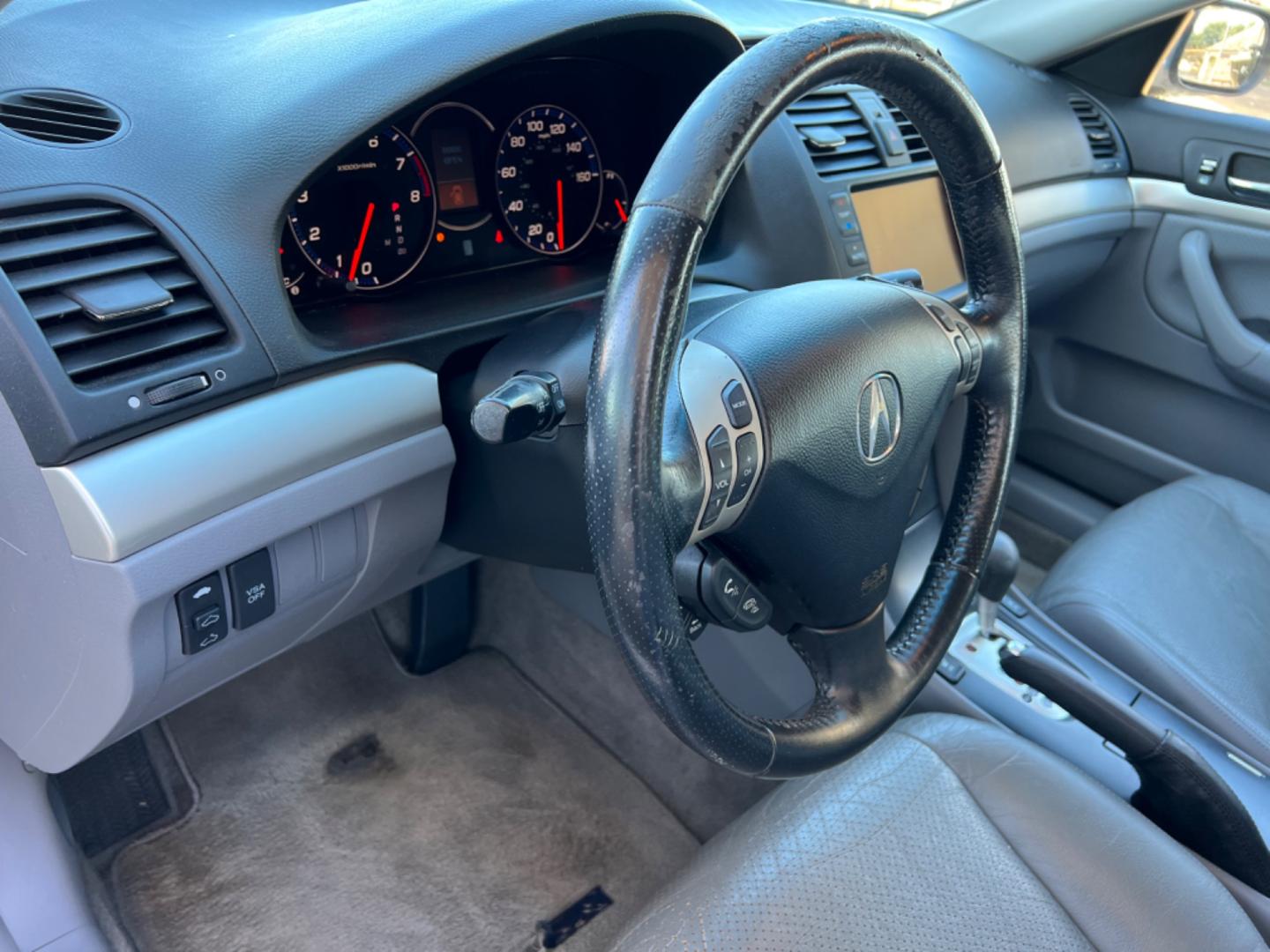 2006 Silver /Gray Acura TSX (JH4CL969X6C) with an 2.4 engine, Automatic transmission, located at 4520 Airline Hwy, Baton Rouge, LA, 70805, (225) 357-1497, 30.509325, -91.145432 - 2006 Acura TSX 2.4L 4 Cylinder, Auto, 126K Miles, Leather, Sunroof, Navigation, Power Windows, Locks & Mirrors, NO IN HOUSE FINANCING. FOR INFO PLEASE CONTACT JEFF AT 225 357-1497 CHECK OUT OUR A+ RATING WITH THE BETTER BUSINESS BUREAU WE HAVE BEEN A FAMILY OWNED AND OPERATED BUSINESS AT THE SAME - Photo#12